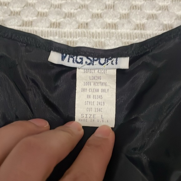 Vintage Christmas Tapestry Vest with Santa and Holiday Designs - Picture 5 of 12